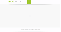 Desktop Screenshot of ecotechmanagement.com