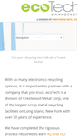 Mobile Screenshot of ecotechmanagement.com